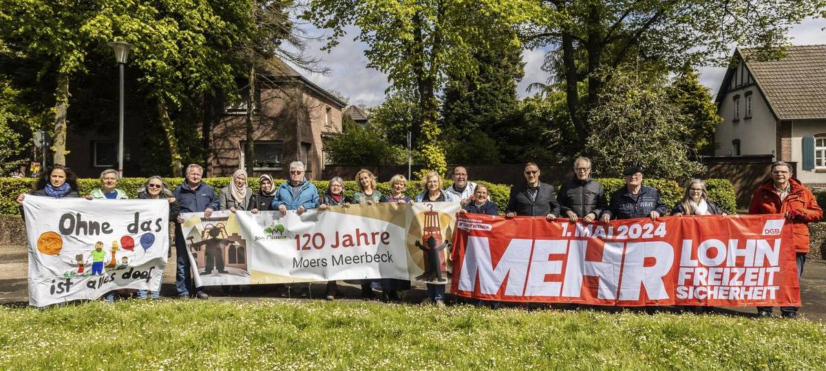 Kundgebungen zum Tag der Arbeit in Moers und Dinslaken