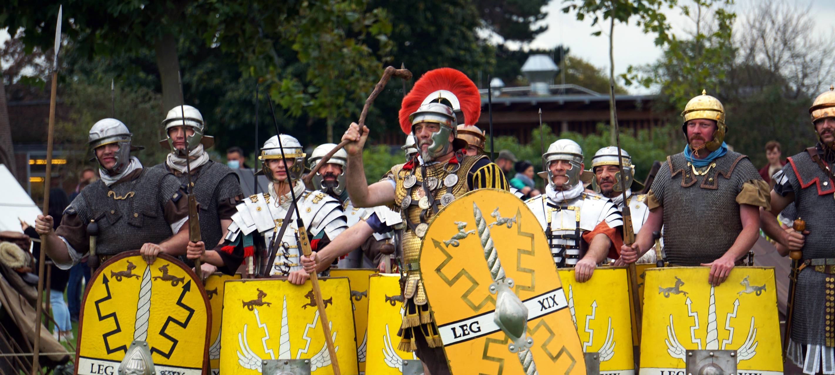 Römisches Lagerleben in Xanten zum UNESCO-Welterbetag