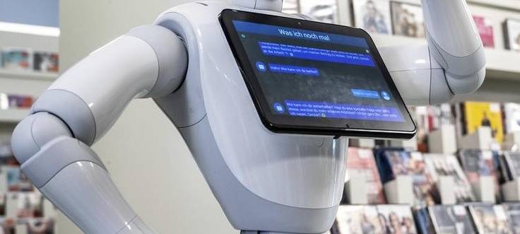 Roboter Pepper "arbeitet" jetzt im Xantener Dom