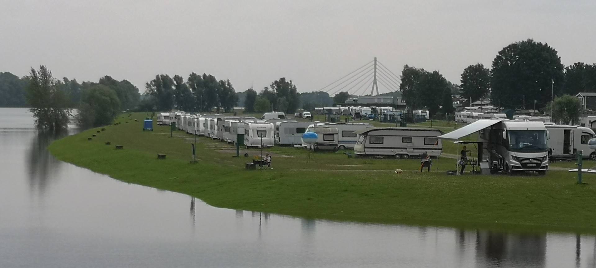 Wesel: Grav-Insel hat Tourismus-Stellplätze geräumt