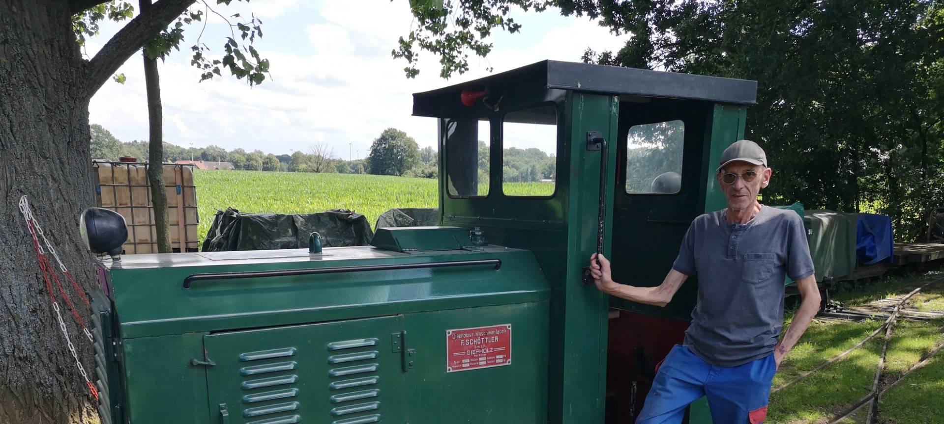 Feldbahnfreunde Schermbeck bieten Ferienfahrtage an