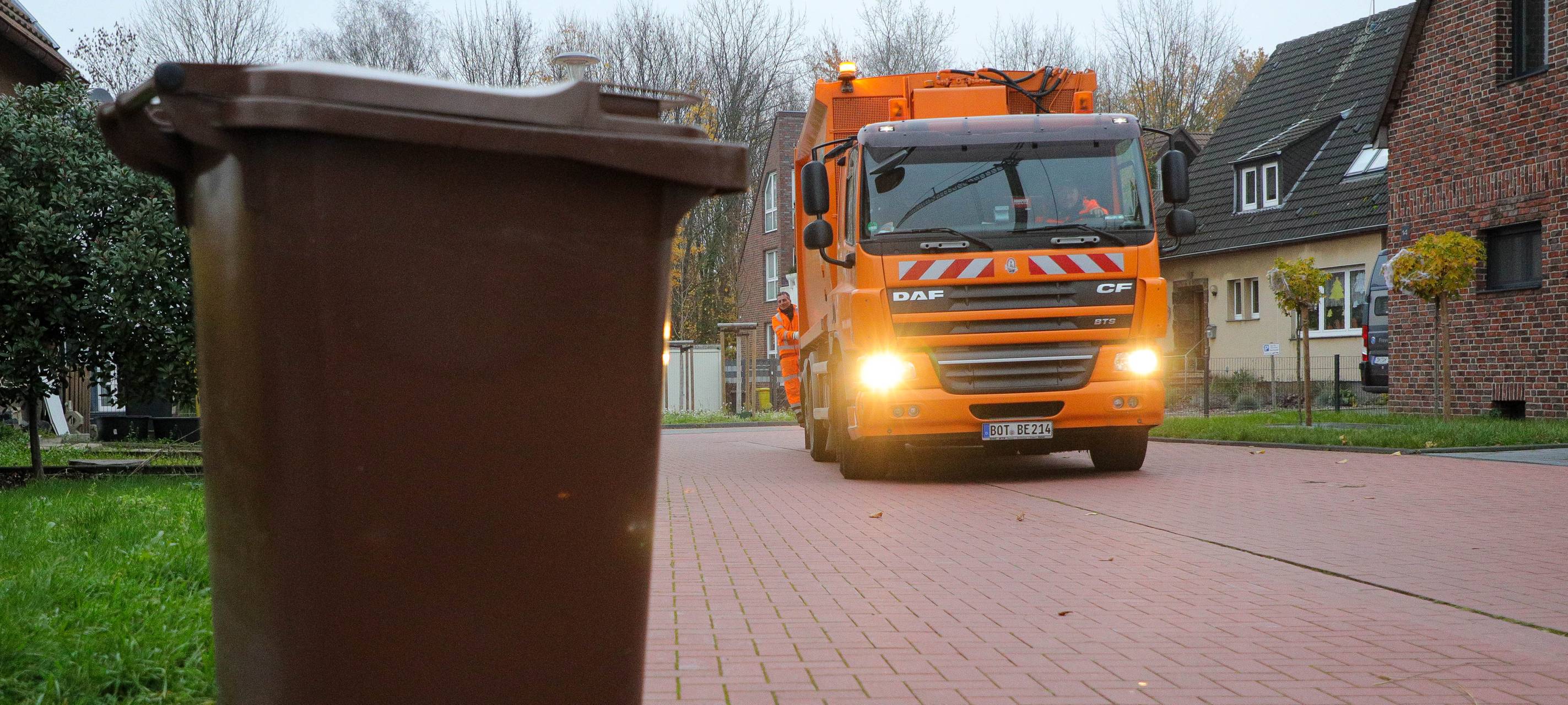 Rheinberg: Biotonnen werden später geleert