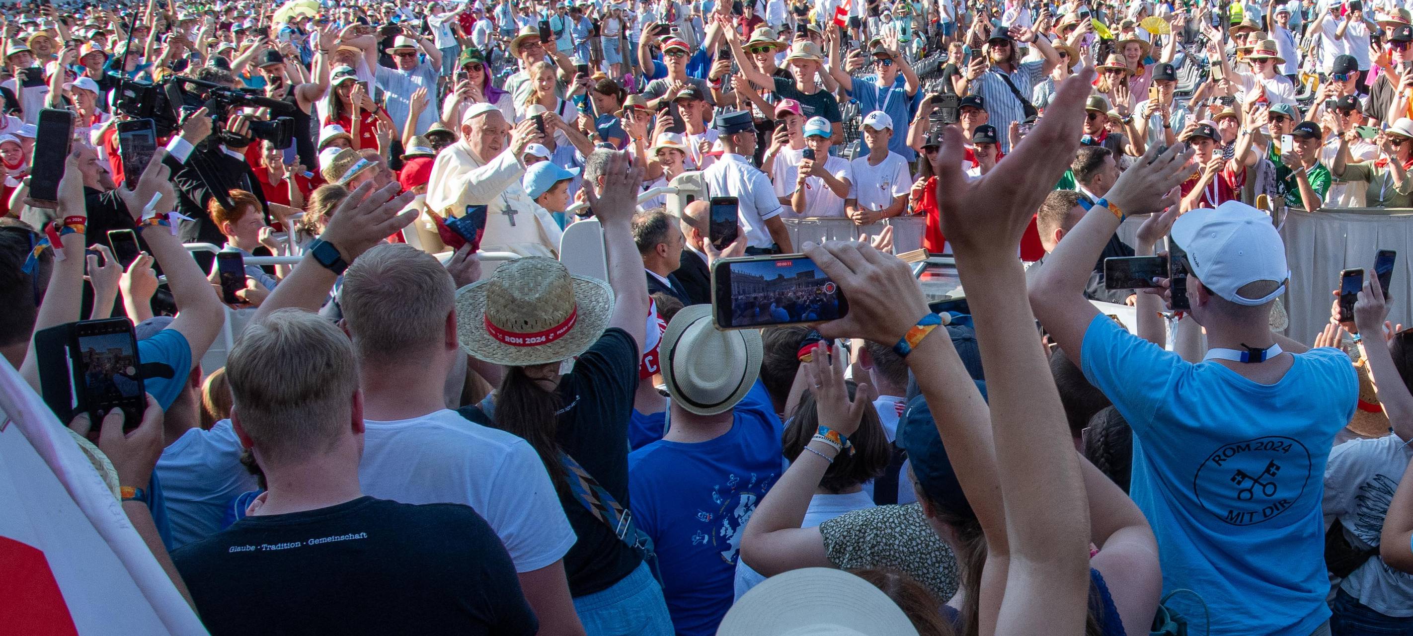 Messdienerwallfahrt: Audienz bei Papst Franziskus