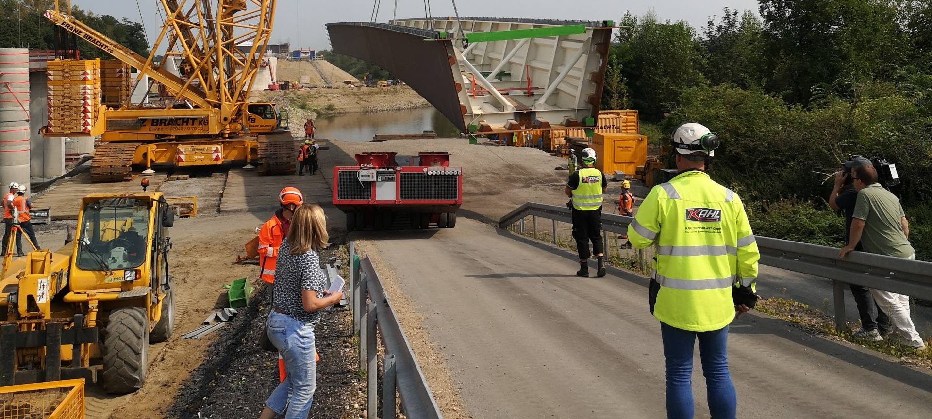 Einschub der Lippebrücke in Wesel: Wie es jetzt weitergeht