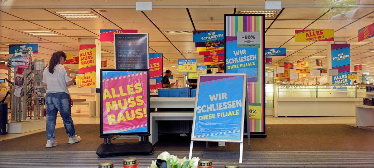 Kaufhof in Wesel ist für immer geschlossen