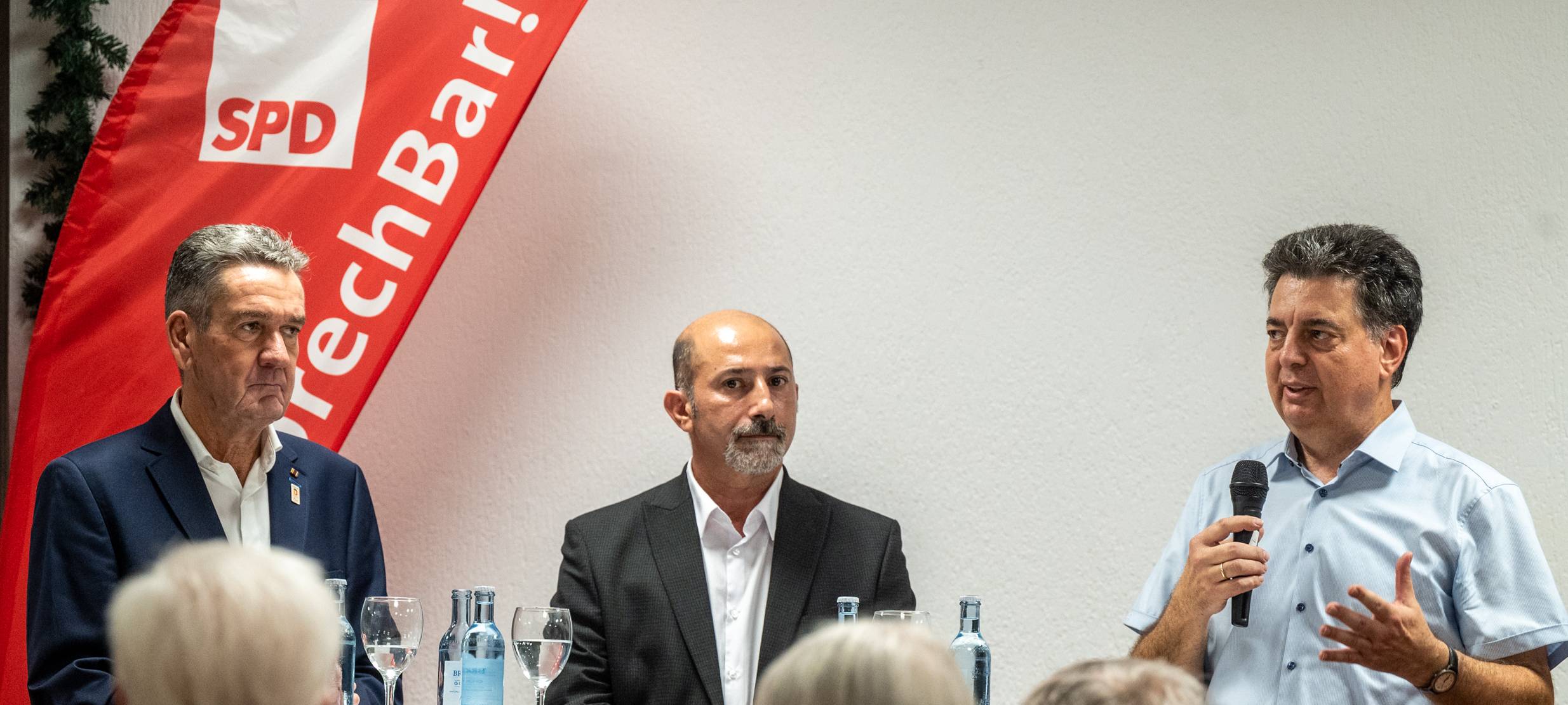 Drei SPD-Kandidaten für das Bürgermeisteramt in Moers