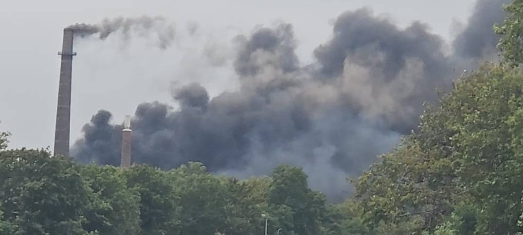 Rückbauarbeiten nach Großbrand bei Grillo in Marxloh