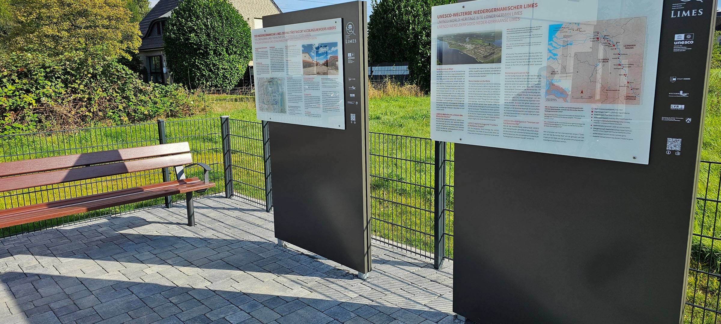 Moers erinnert mit besonderem Platz an UNESCO-Welterbe