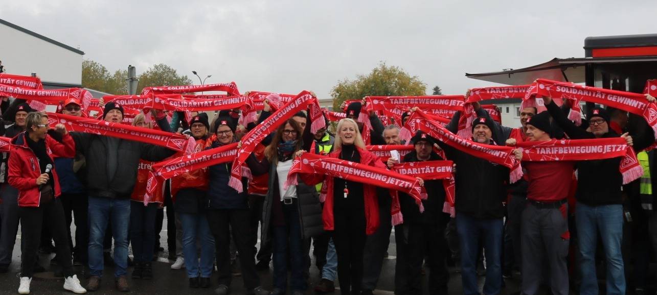 Warnstreiks der IG Metall im Kreis Wesel gehen weiter