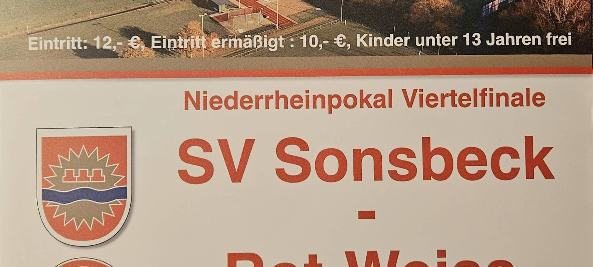 Niederrheinpokal: Der SV Sonsbeck empfängt Rot-Weiss Essen