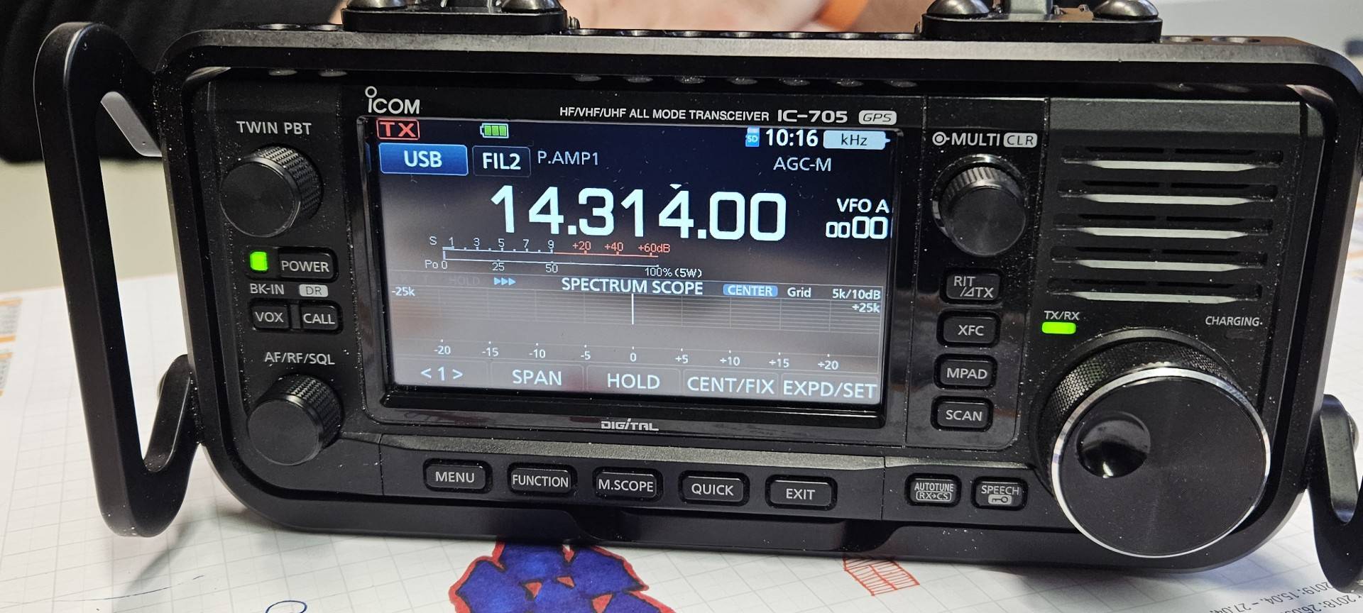 Rheinhausen: Funksignale an die Neumayer Station und die ISS