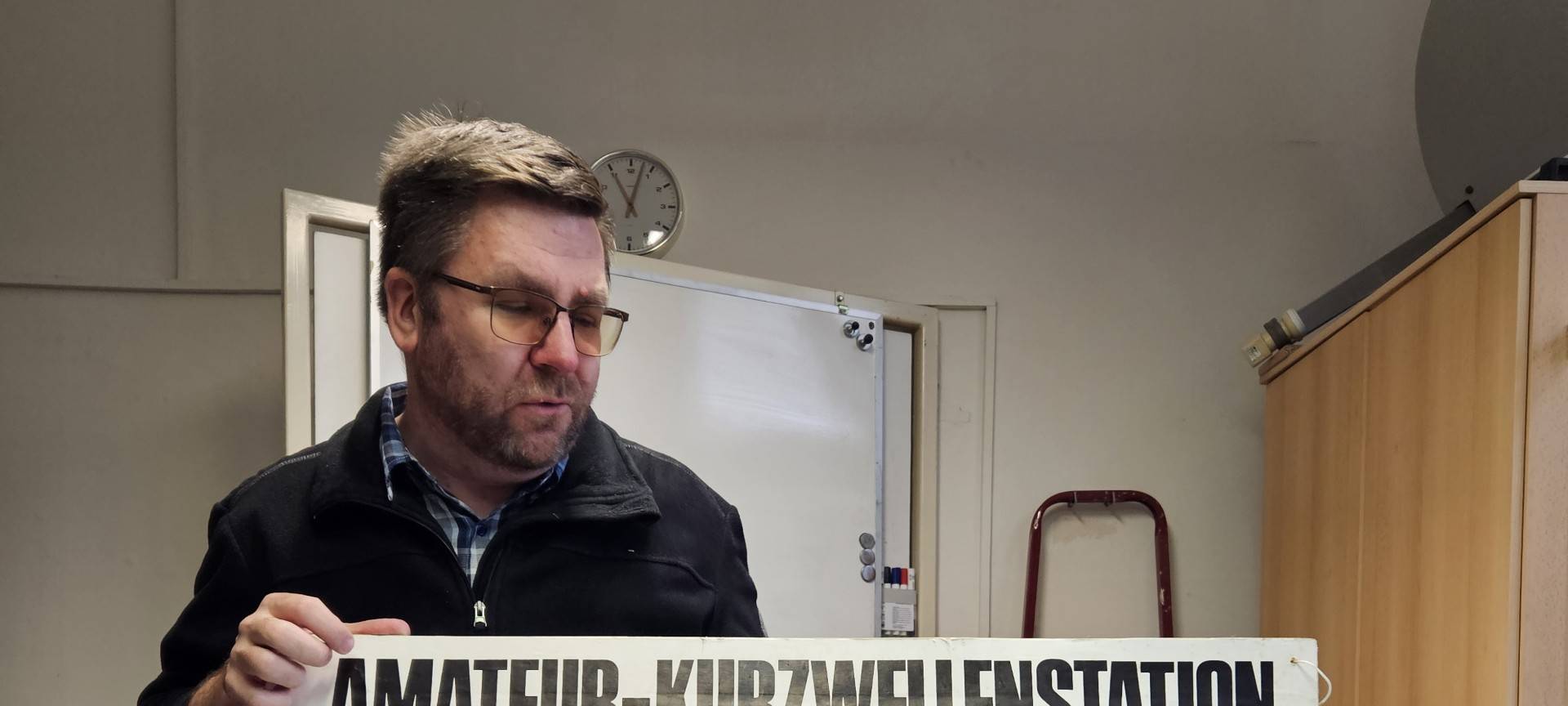 Rheinhausen: Funksignale an die Neumayer Station und die ISS