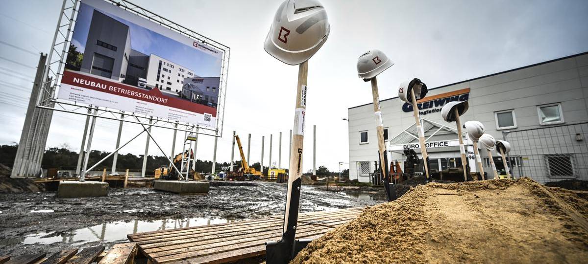 Neue Lagerfläche in Wesel: 4.000 Palettenstellplätze