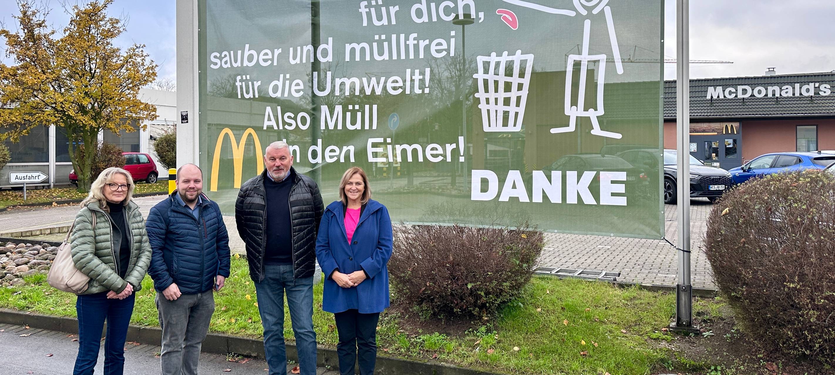 Gemeinsam für saubere Straßen in Dinslaken