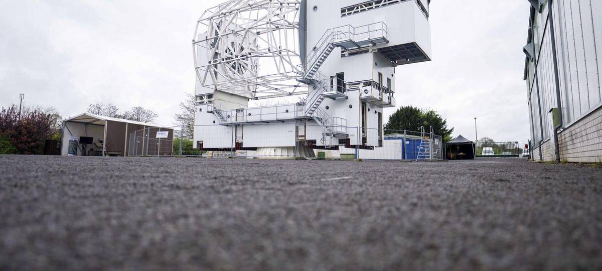 Teleskop aus Xanten ist auf dem Weg in die Wüste