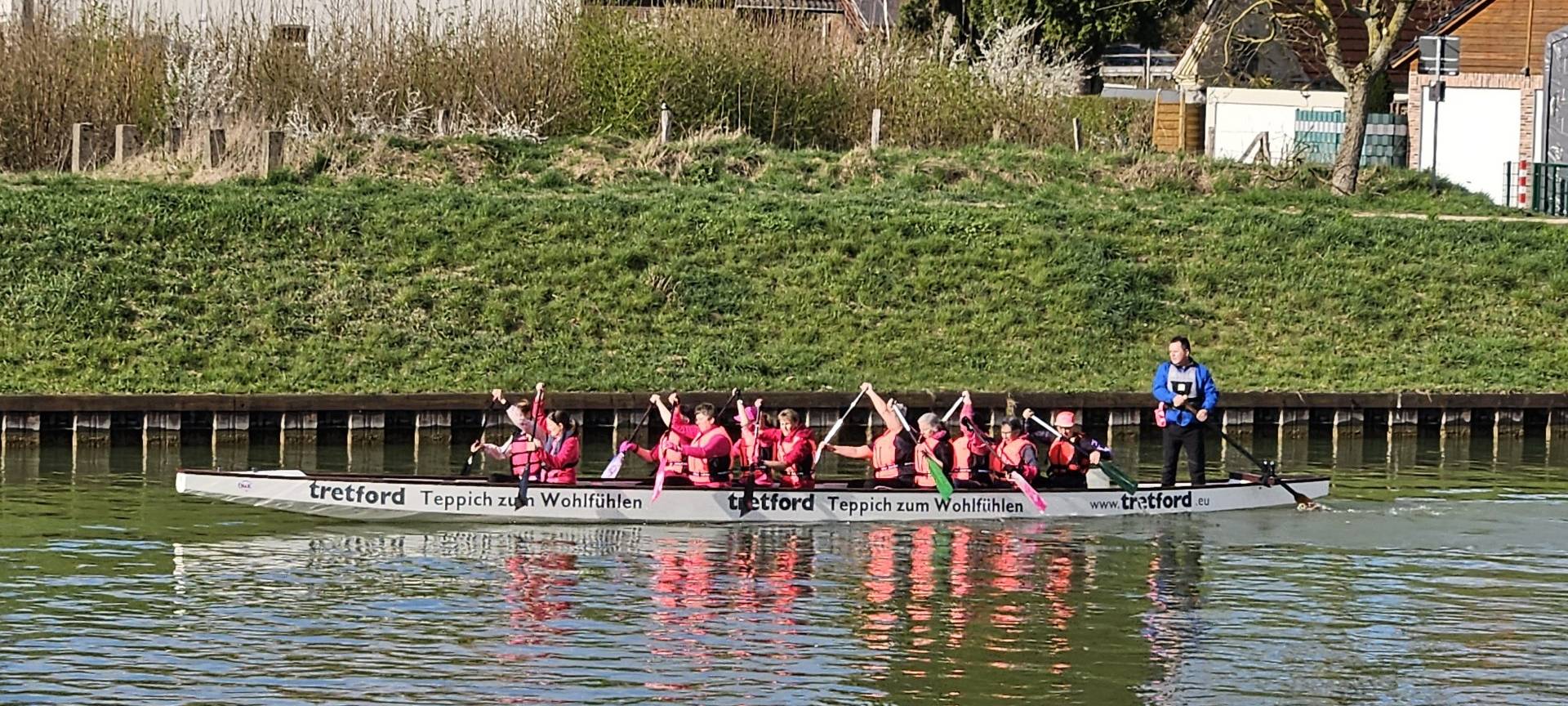 Pink Boot: Frauen mit Brustkrebs starten bei Regatta