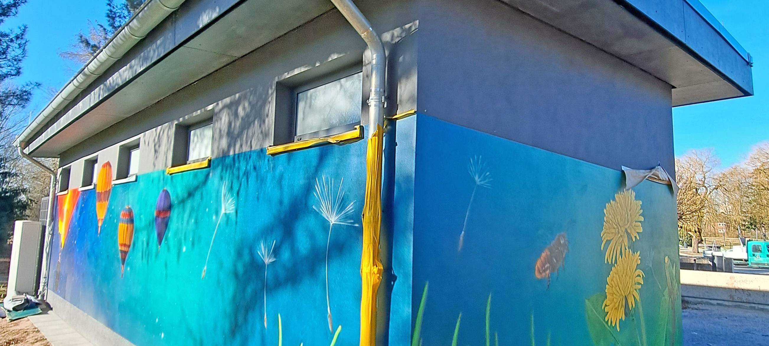 Neue WC-Anlage für den Moerser Freizeitpark eröffnet