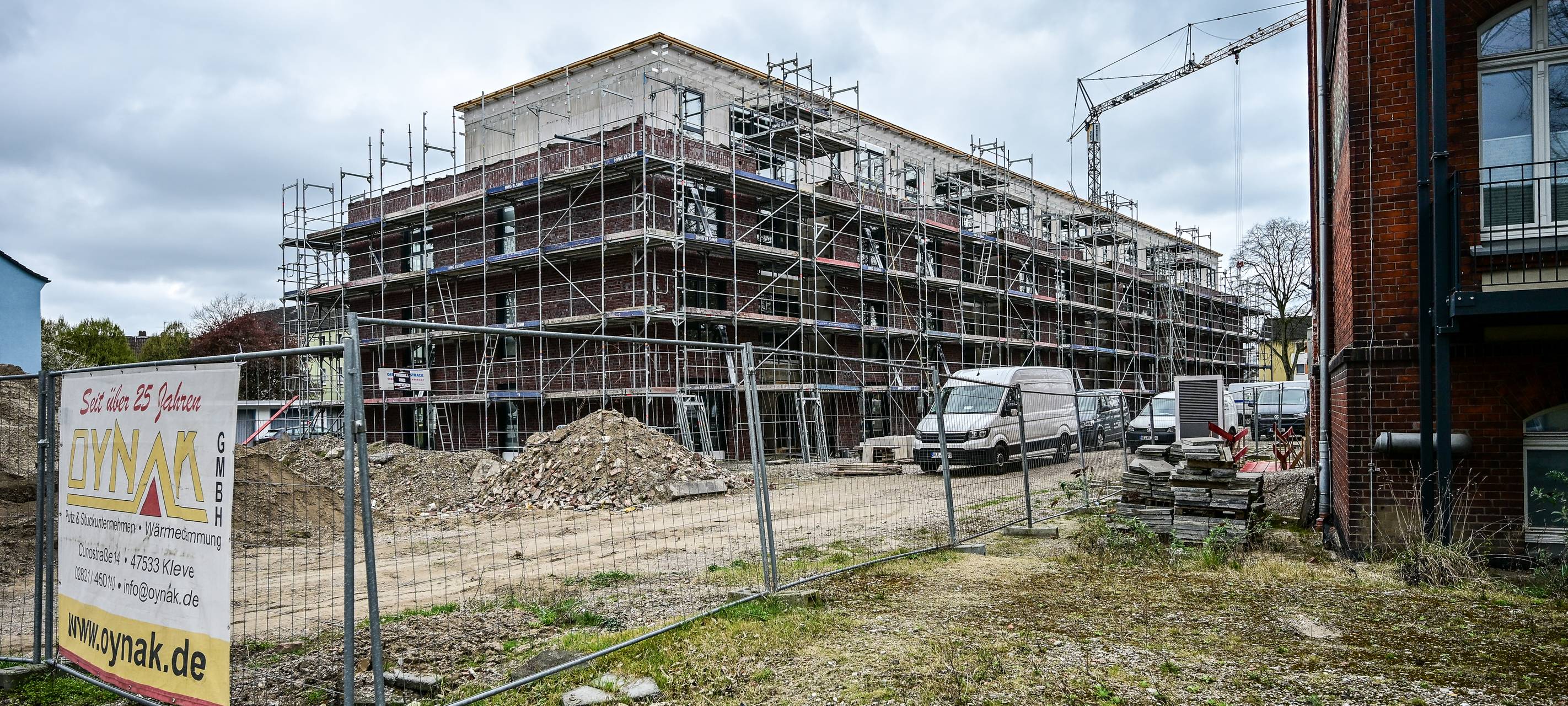 Moers: Wohnquartier mit 130 Wohnungen in Hochstraß