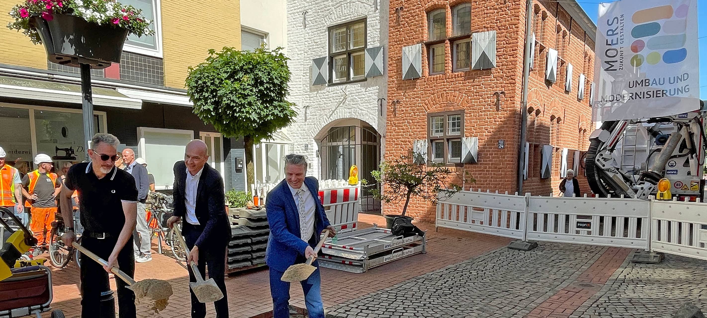Moers startet mit Umbau der Innenstadt