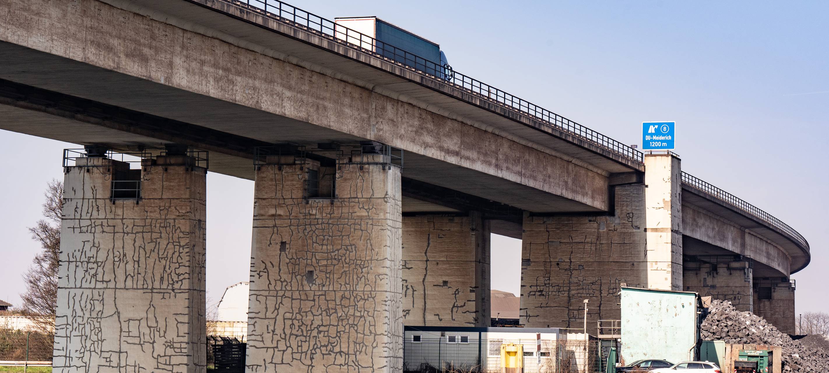 A59-Sperrung bei Duisburg wechselt ab morgen die Richtung