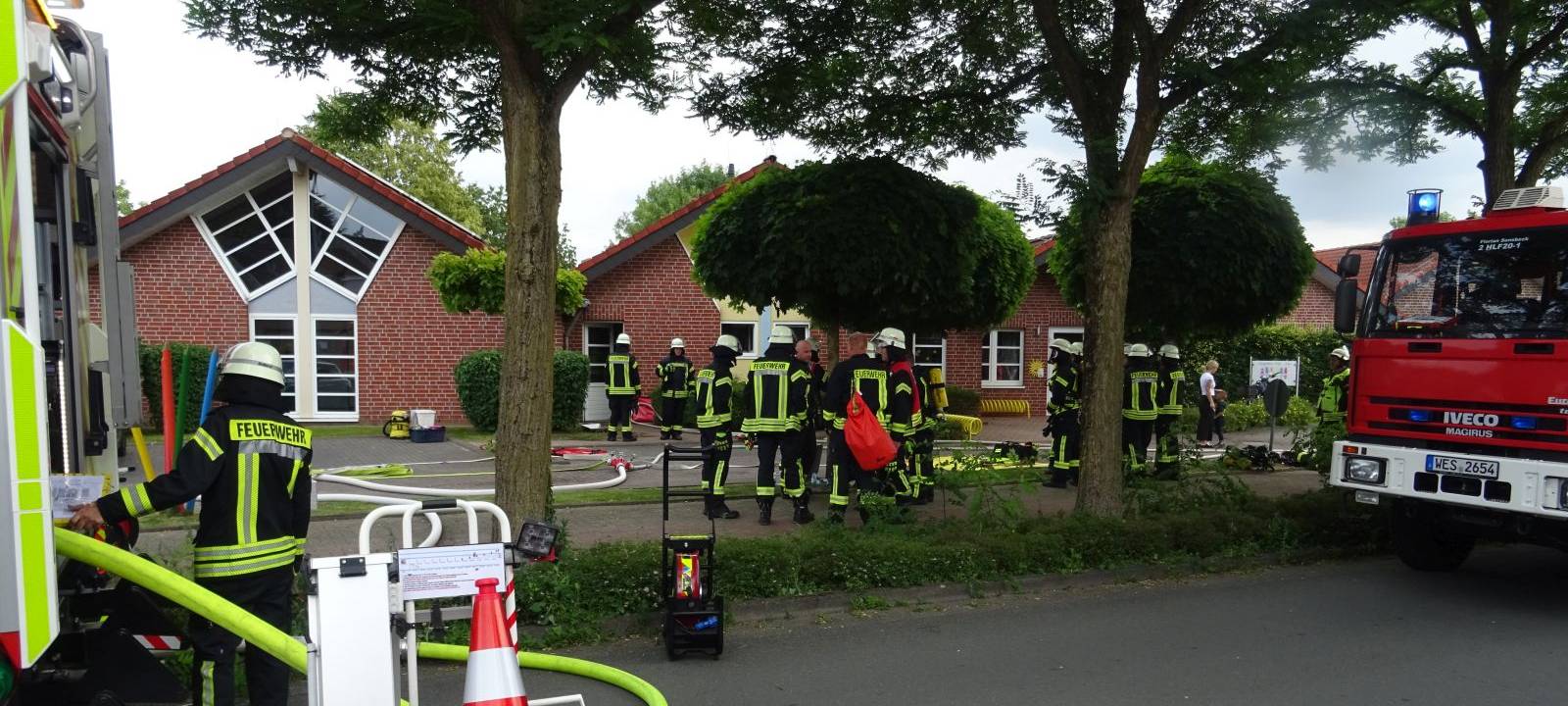 Keine Verletzten bei Brand in Sonsbecker Kindertagesstätte