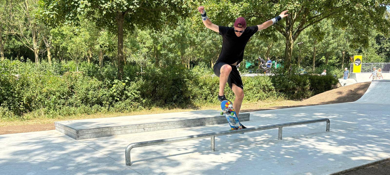 Wesel eröffnet neuen Skate- und Bikepark am Auestadion