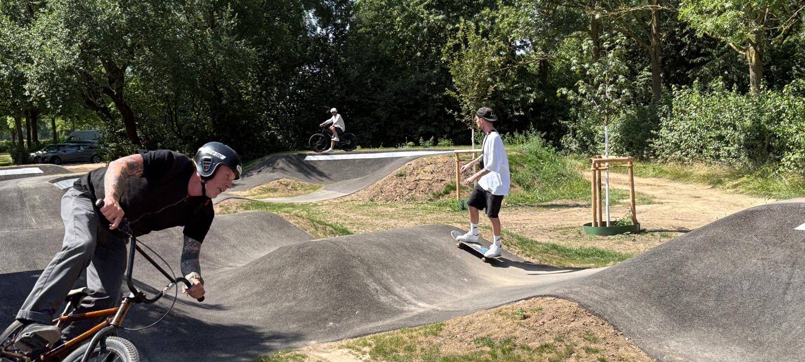 Wesel eröffnet neuen Skate- und Bikepark am Auestadion