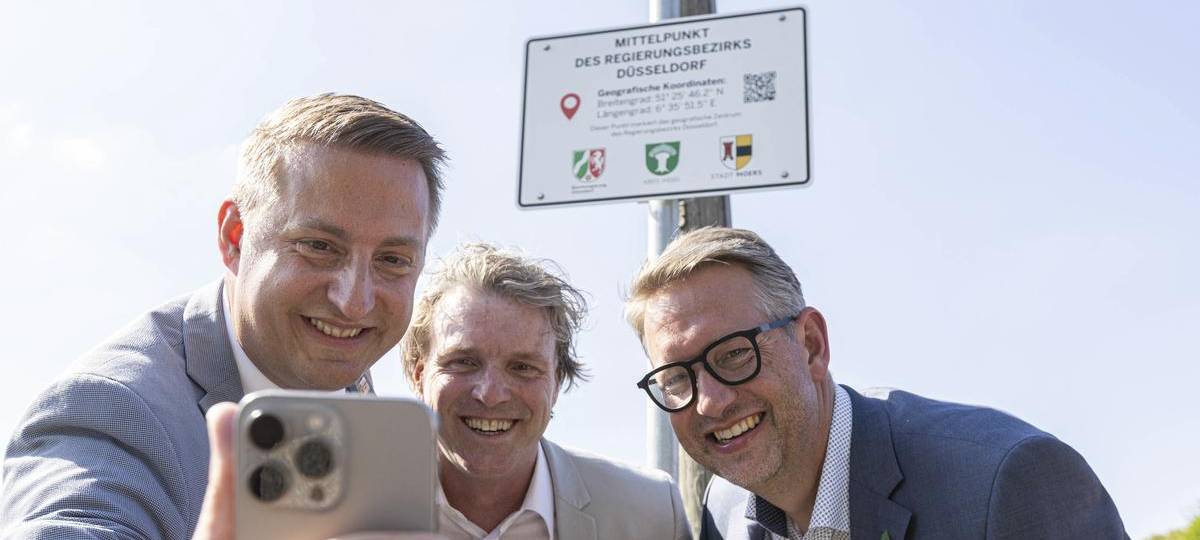 Moers ist Mittelpunkt des Regierungsbezirks Düsseldorf