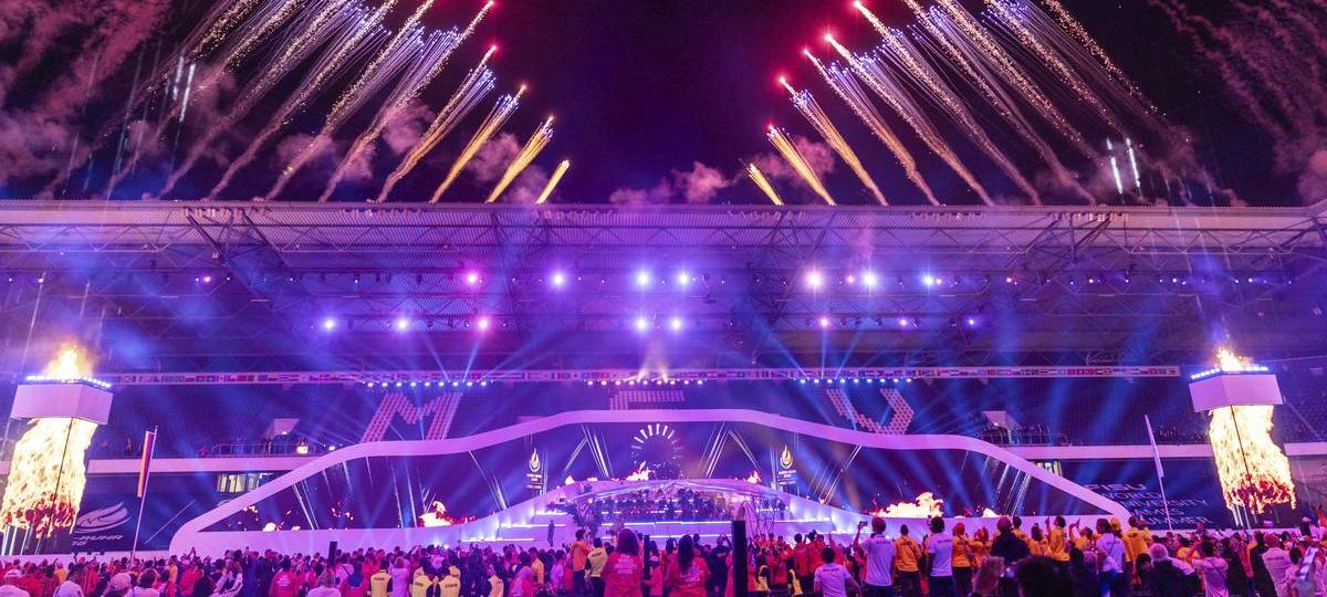 Uni-Games laufen: Duisburg feiert Sport und Musik