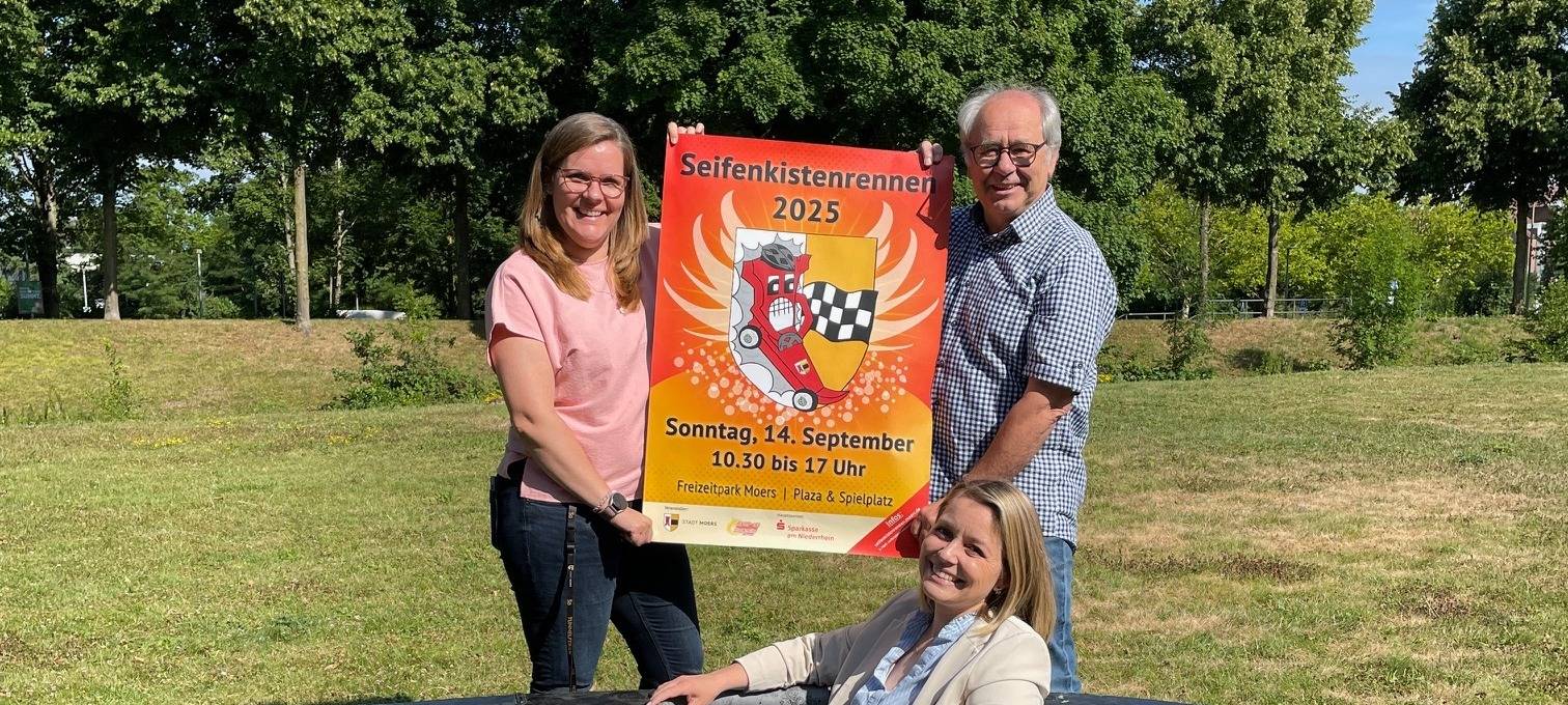 Moerser Seifenkistenrennen diesmal wieder im Freizeitpark
