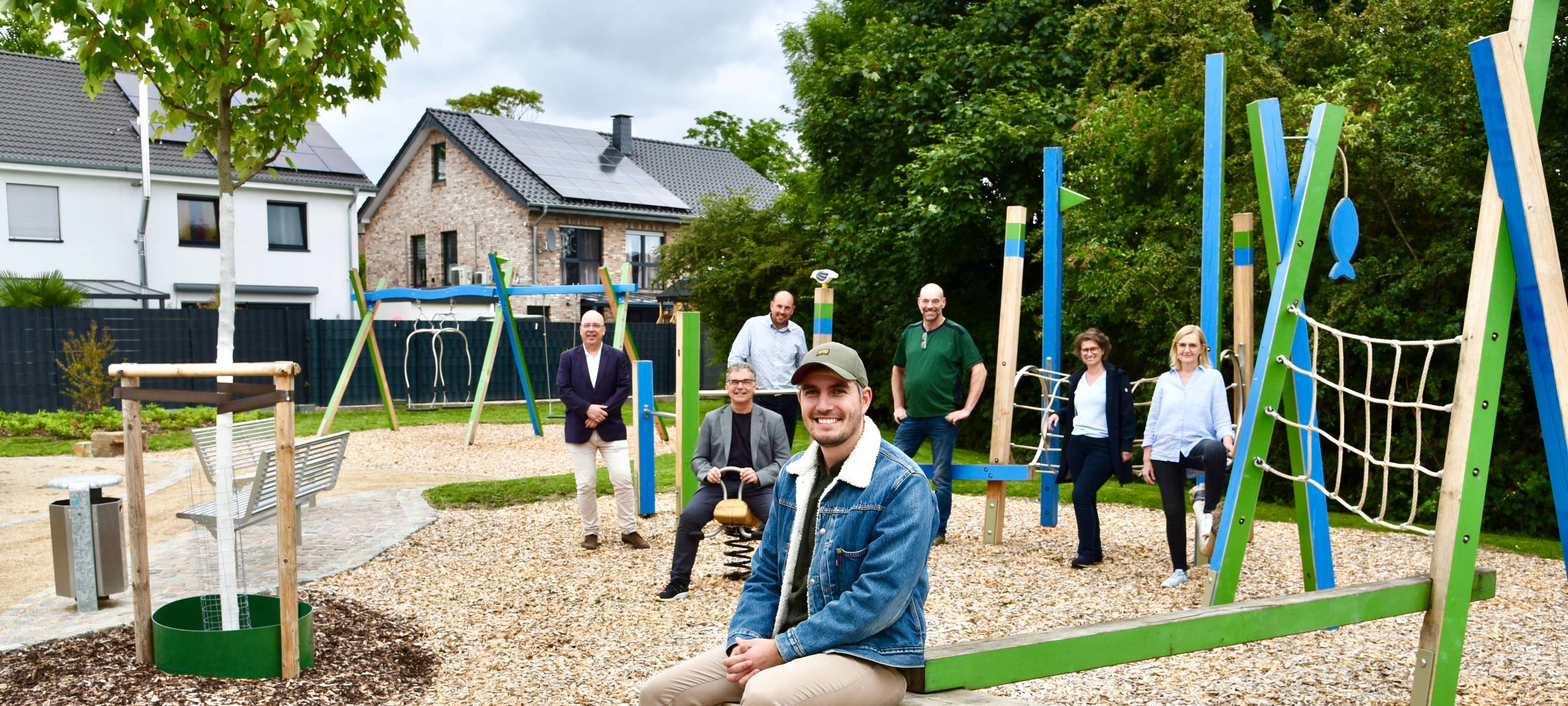 Neuer Kleinkinderspielplatz in Budberg eröffnet