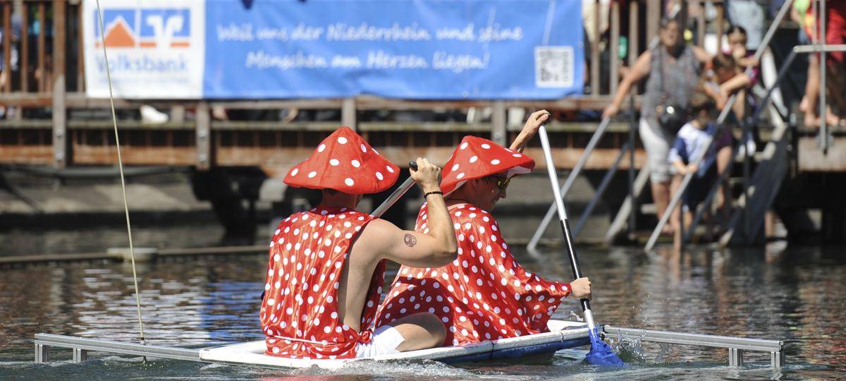 Spektakel im Kreis Wesel - Flugtage und Badewannenrennen