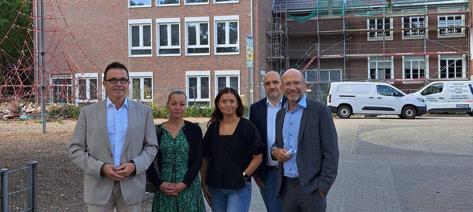 6 Mio. Euro Anbau der Ebertschule Kamp-Lintfort fast fertig
