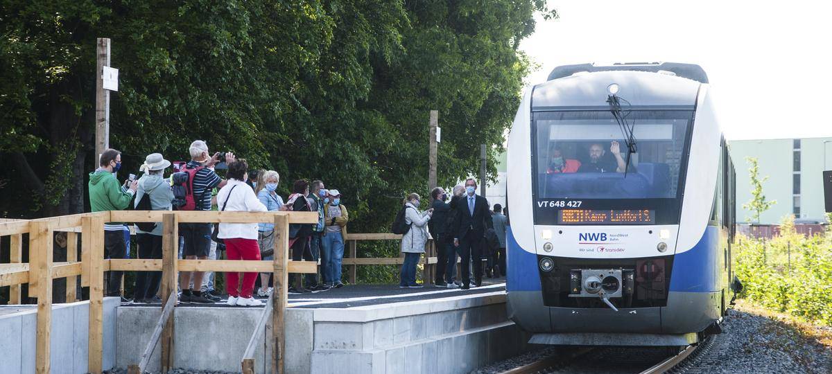 Kamp-Lintfort bekommt Geld für den Bahnanschluss