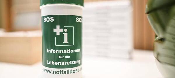 Notfalldose jetzt in Moers erhältlich