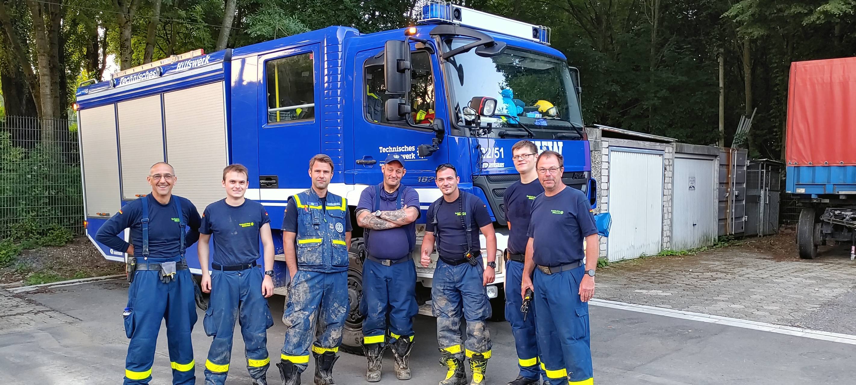 Moerser THW-Helfer für Einsatz bei Flutkatastrophe geehrt