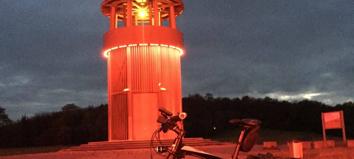 Grubenlampe auf der Halde Rheinpreußen strahlt wieder