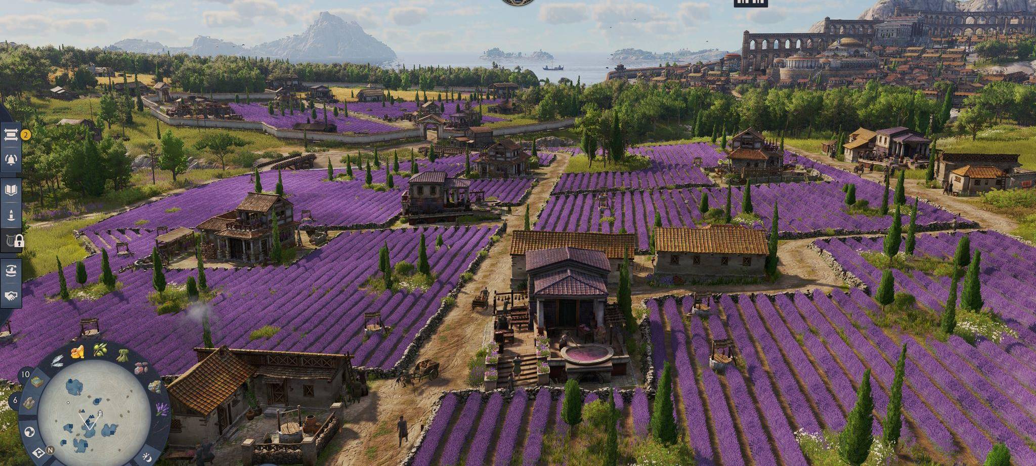 Screenshot vom Spiel «Anno 117: Pax Romana»