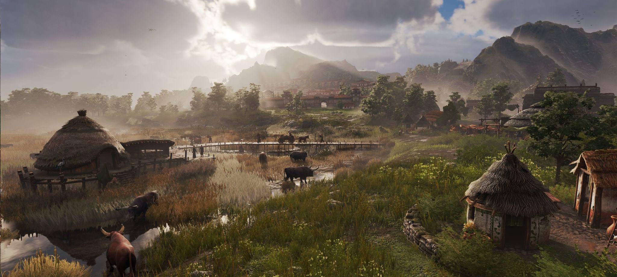 Screenshot vom Spiel «Anno 117: Pax Romana»