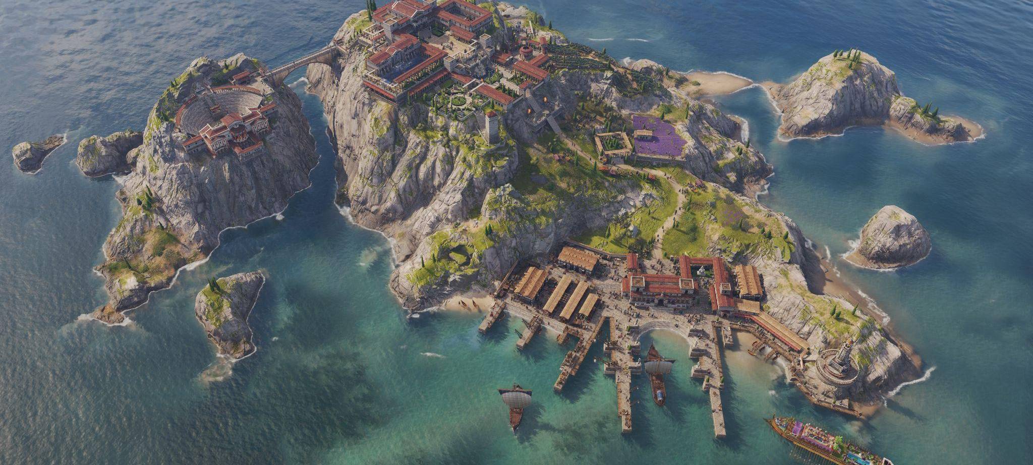 Screenshot vom Spiel «Anno 117: Pax Romana»