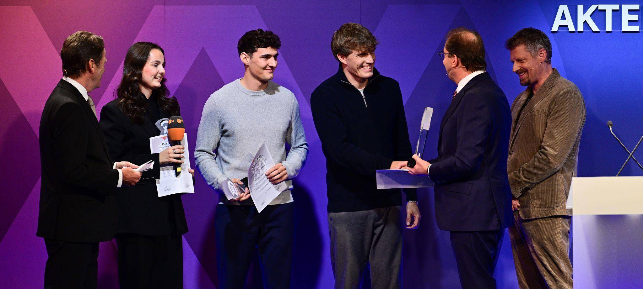 Verleihung des XY-Preises für Zivilcourage