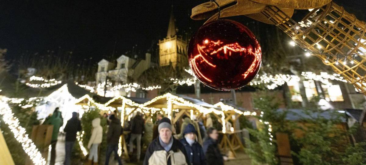 Neue Weihnachtsbeleuchtung in Xanten