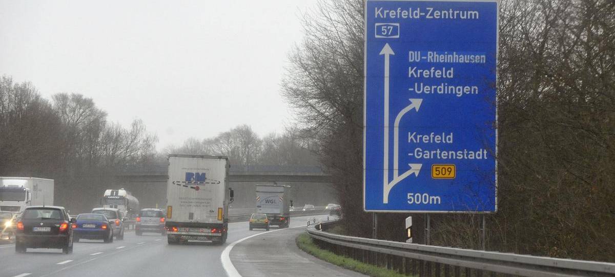 247 Millionen Euro - Freigabe für A57-Ausbau bei Krefeld