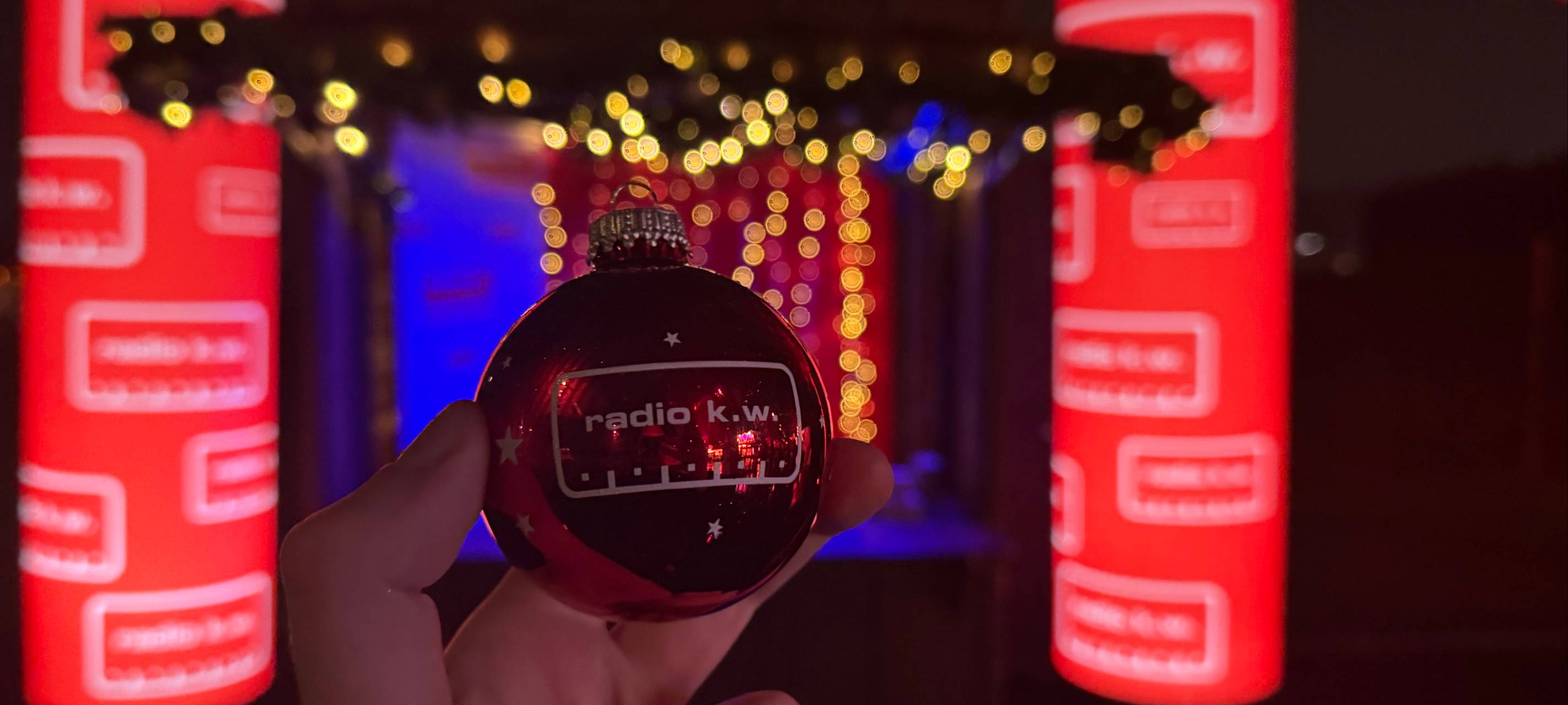 Radio K.W. sammelt über 1230 Euro auf Weihnachtsmärkten