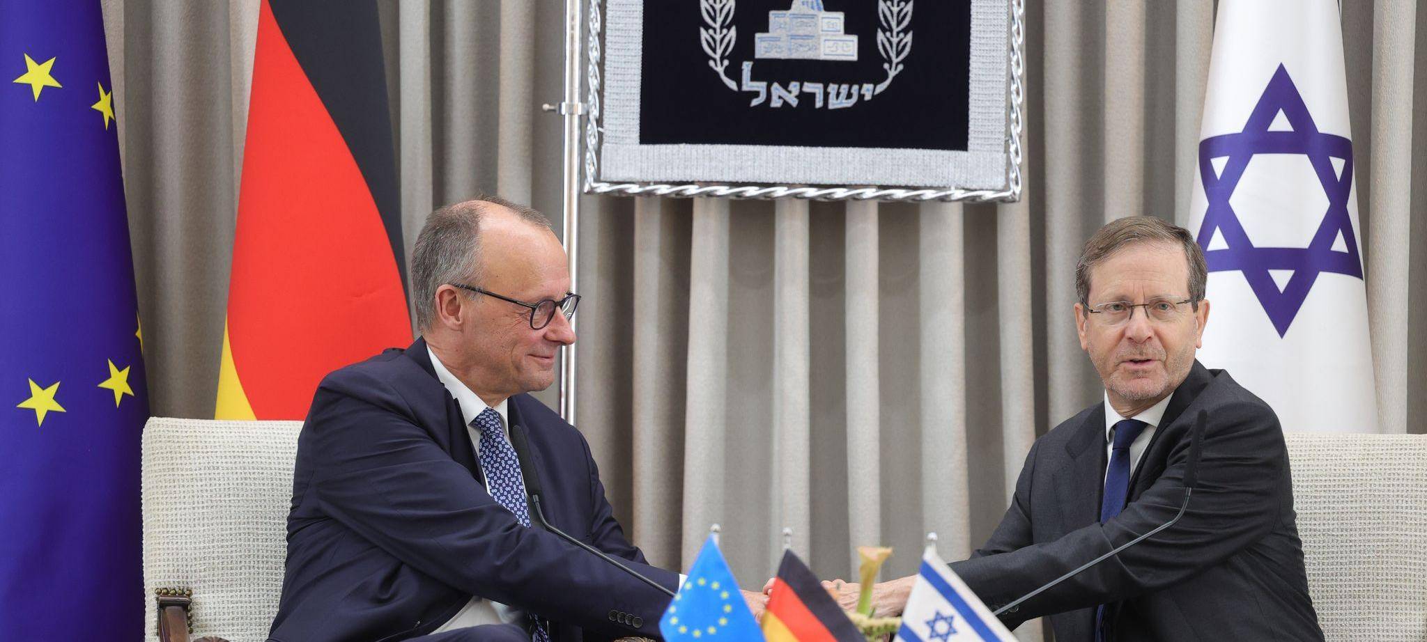 Kanzler Merz in Israel