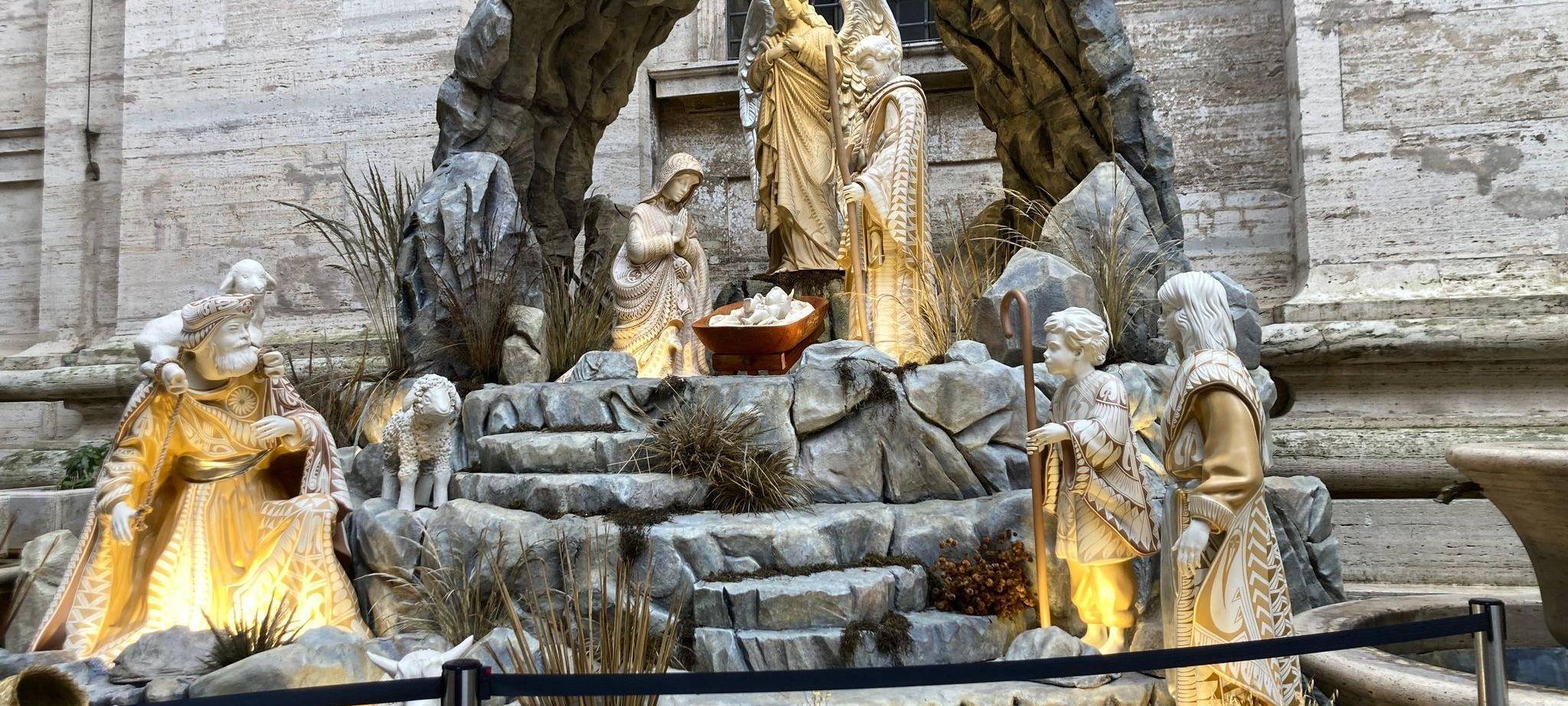 Krippe am Petersdom