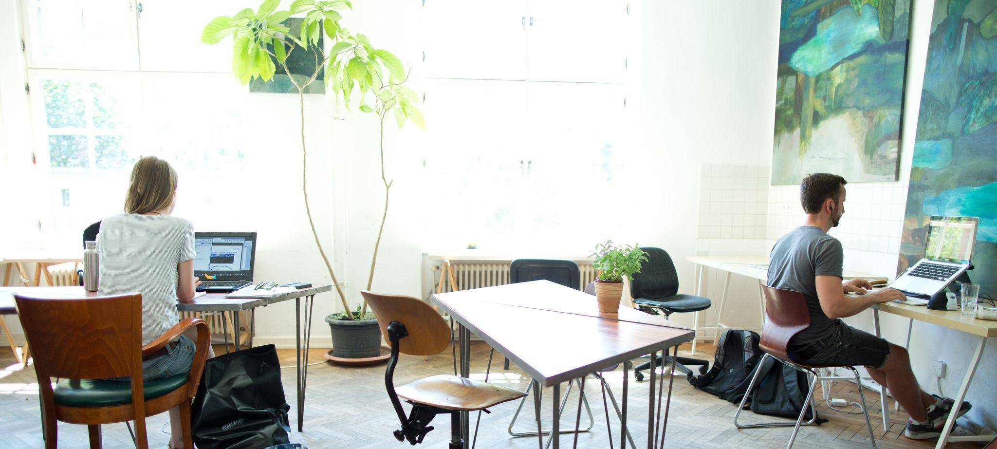 Arbeiten im Coworking Space