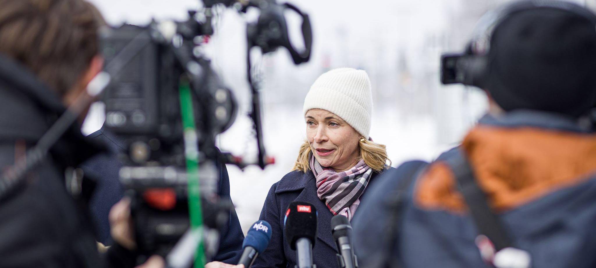 Nach Sturmtief Elli - Statement Bahnchefin