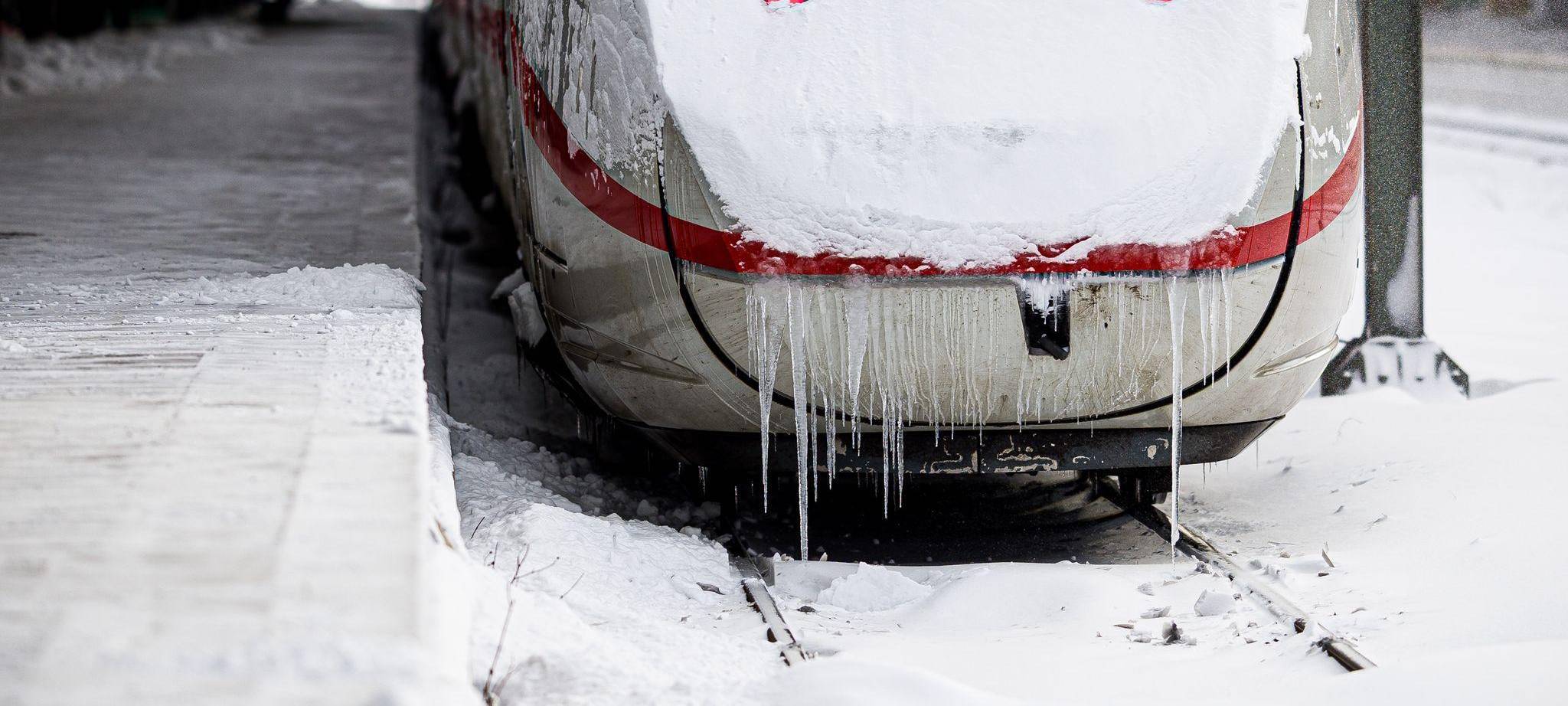 Nach Sturmtief Elli - Bahnhof Hannover