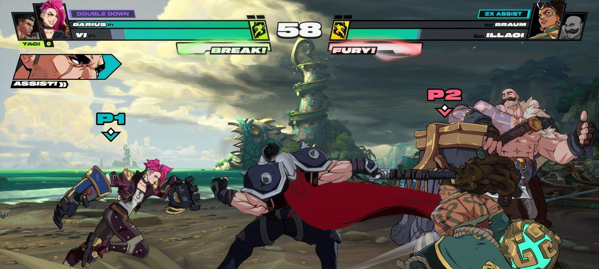 Screenshot vom Spiel «2XKO»